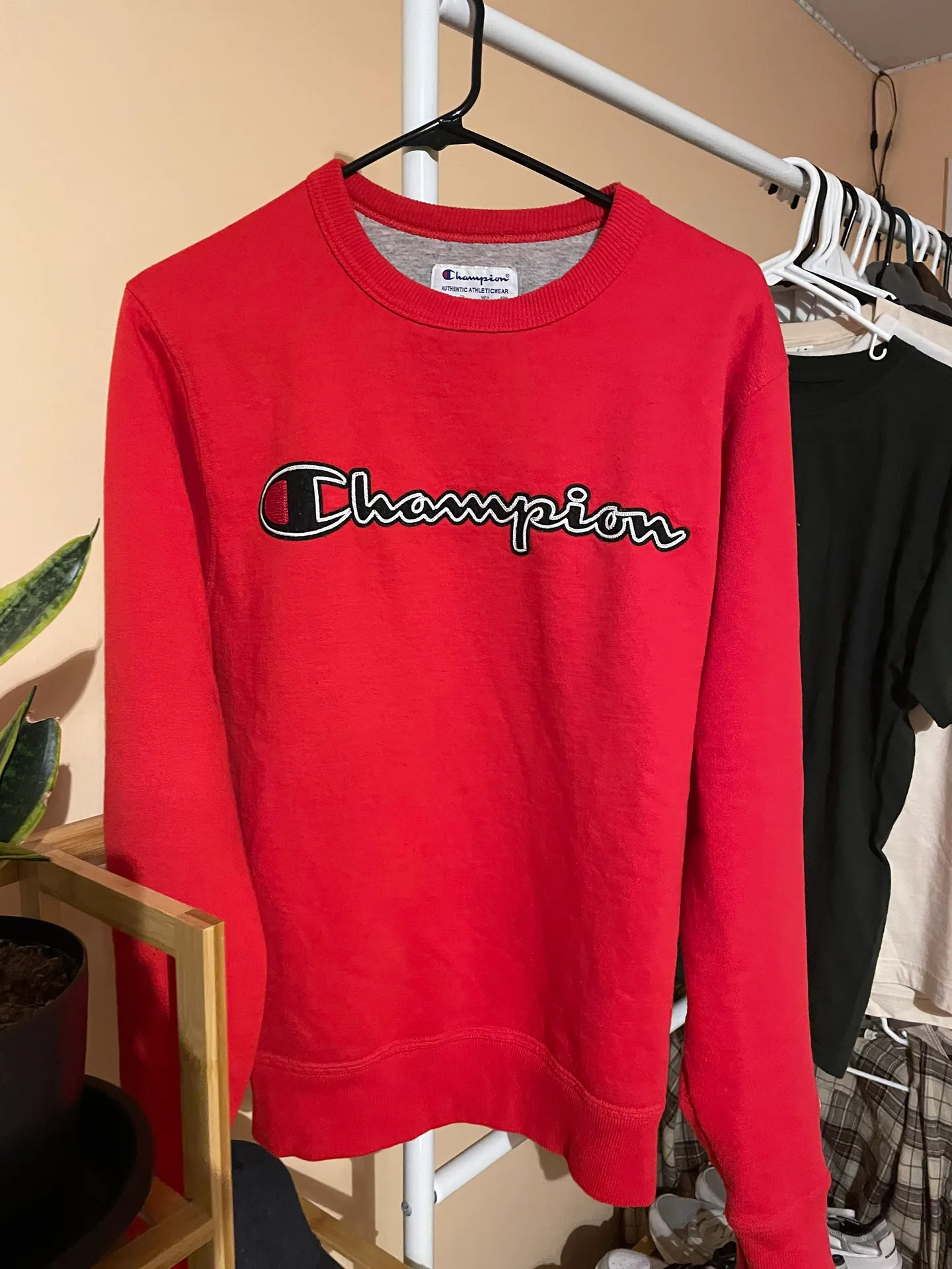 Bright Red Crewneck - Image 2