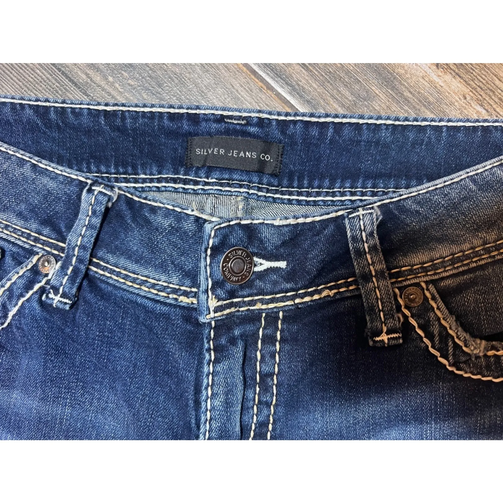 Silver Jeans Co Suki Bootcut Jeans Medium Wash Women's W29 L32 Stretch Denim - Image 4