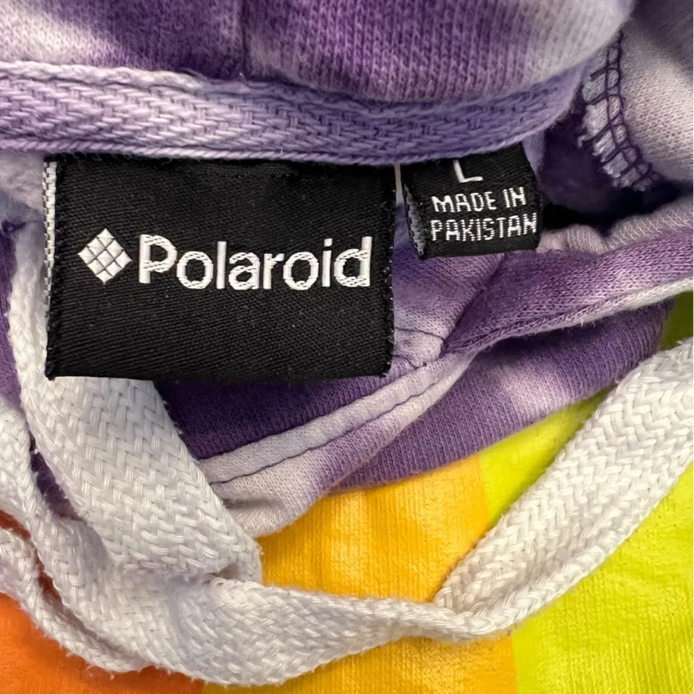 Polaroid Tie Dye Crop Hoodie - Image 4