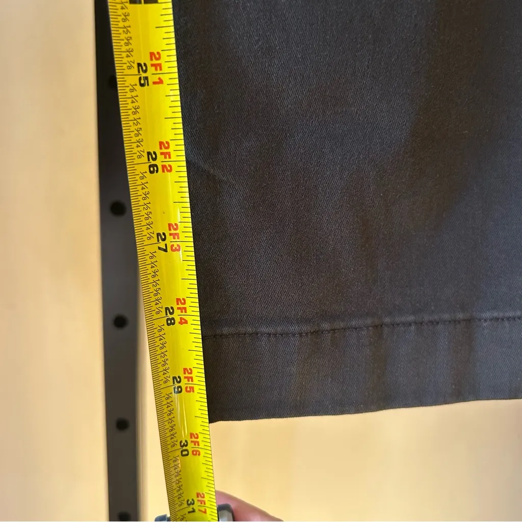 Everlane Organic Cotton Wide Leg Chino Pants Minimalist Casual Black NEW Size 0 - Image 9