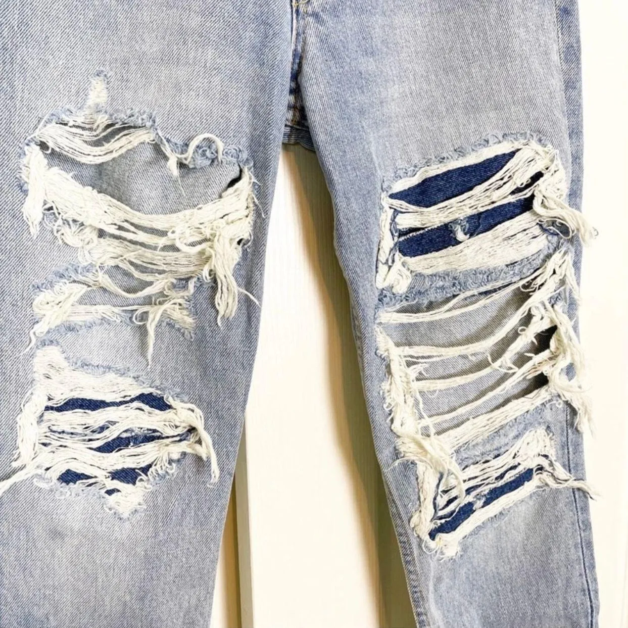 NWT GRLFRND x  Karolina High-Rise E Street Distressed Skinny Jean Size 31 - Image 5