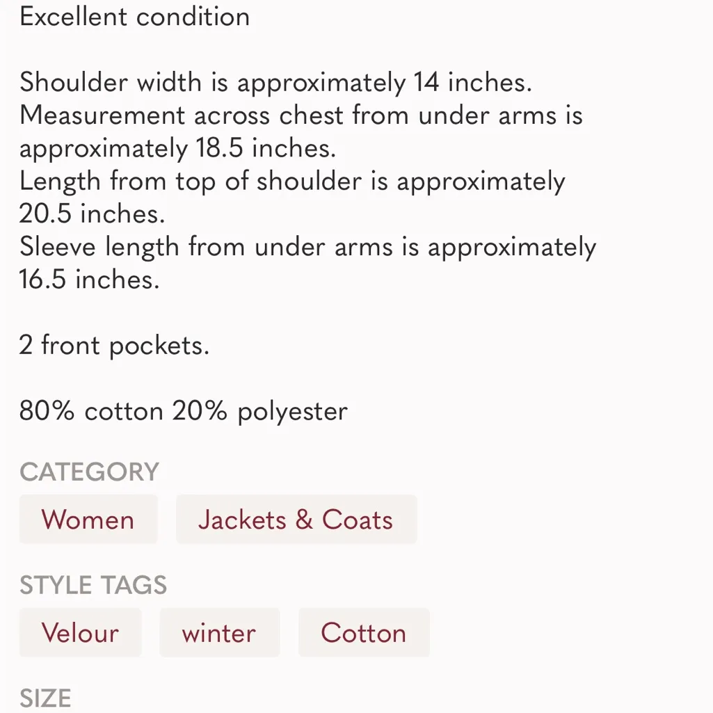 Jones New York Signature Petite Sweater Black Velour Button Down Front Womens PM - Image 15