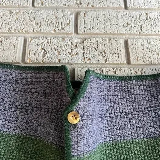 VTG The Limited Striped Knit Vest Grandpa core Button Down Sleeveless Sz Large - Image 5