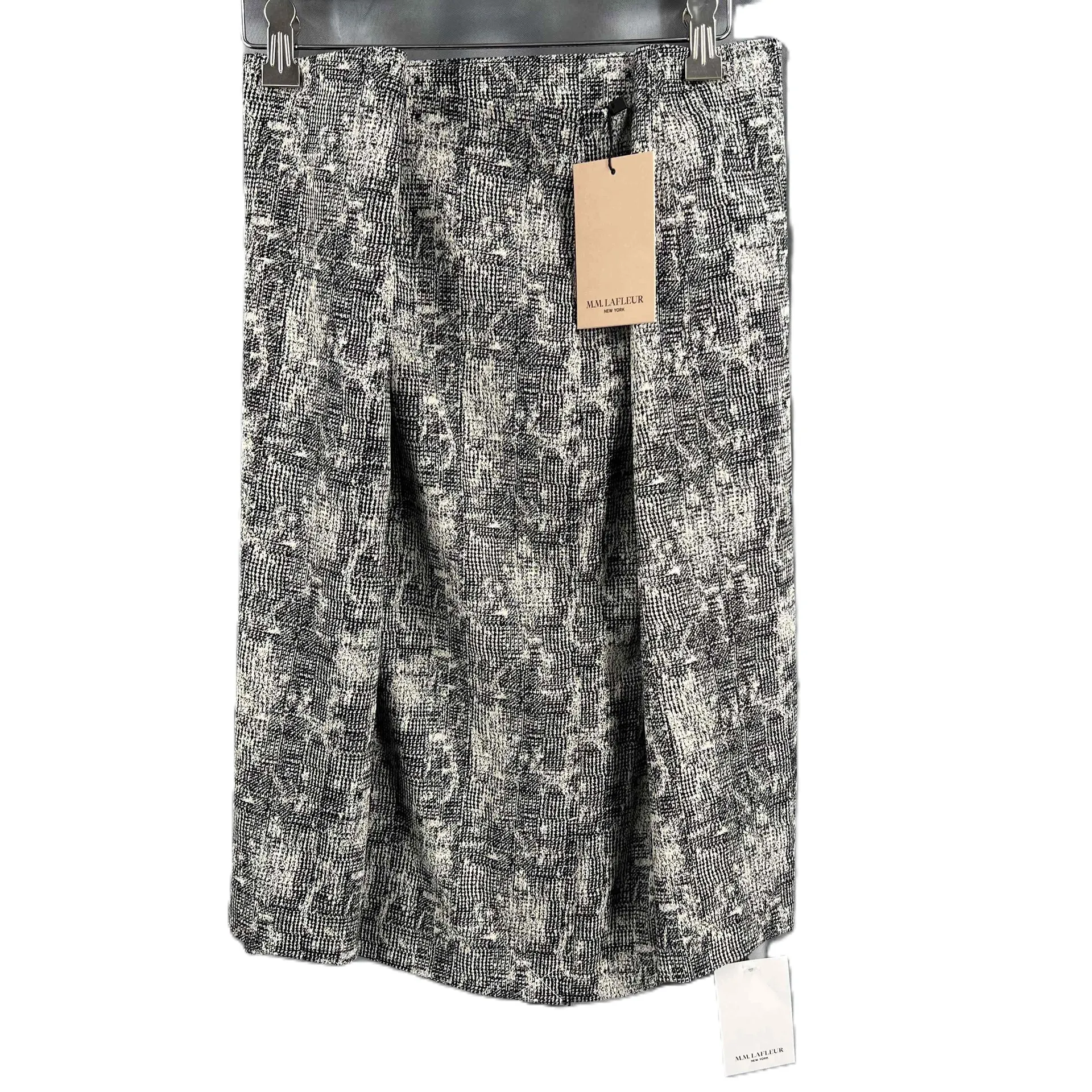 New MM LaFleur Black White Noho Crackle Pencil Skirt Womens Size 3X Business‎ - Image 2