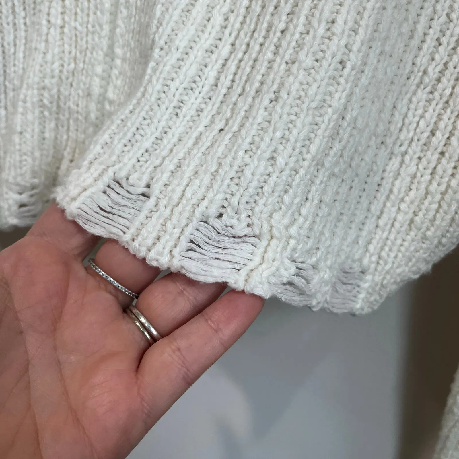 Moon & Madison Cropped Zip Hoodie Ribbed Cozy Minimal NWT Size XL - Image 5