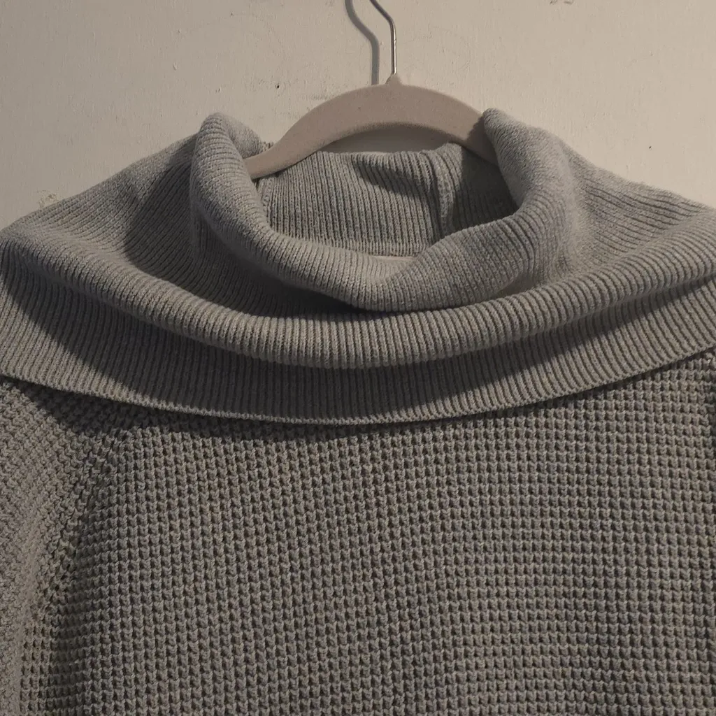 MICHAEL Michael Kors Gray Cowl Neck Sweater - Image 7