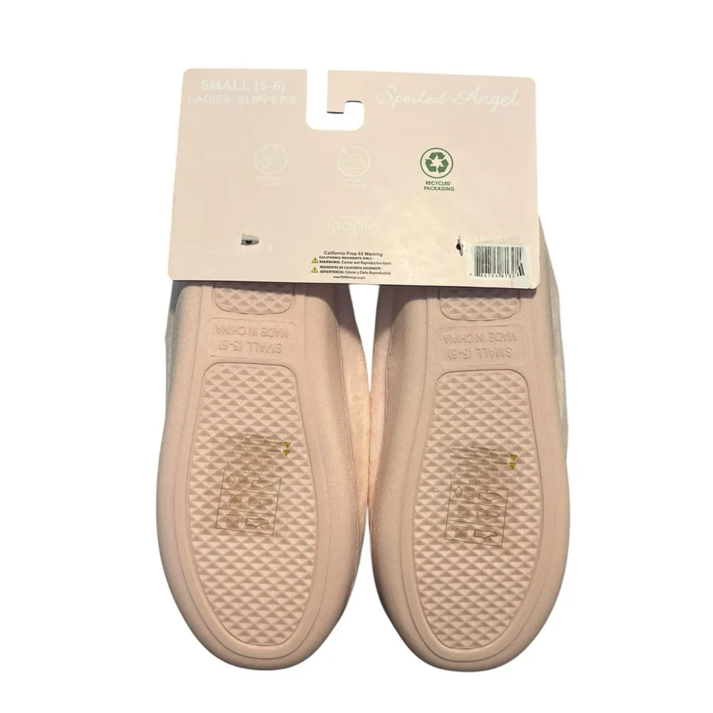 Spoiled Angel House Slippers & Socks Set Womens Size S 5/6 Pink Pawsome Slides - Image 11