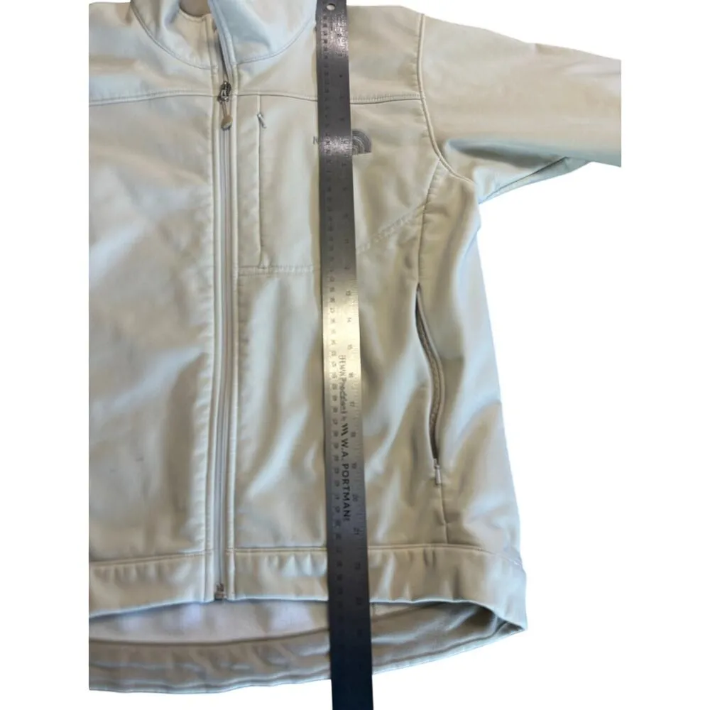 The North Face Womens Small Off White Softshell Jacket - Image 6