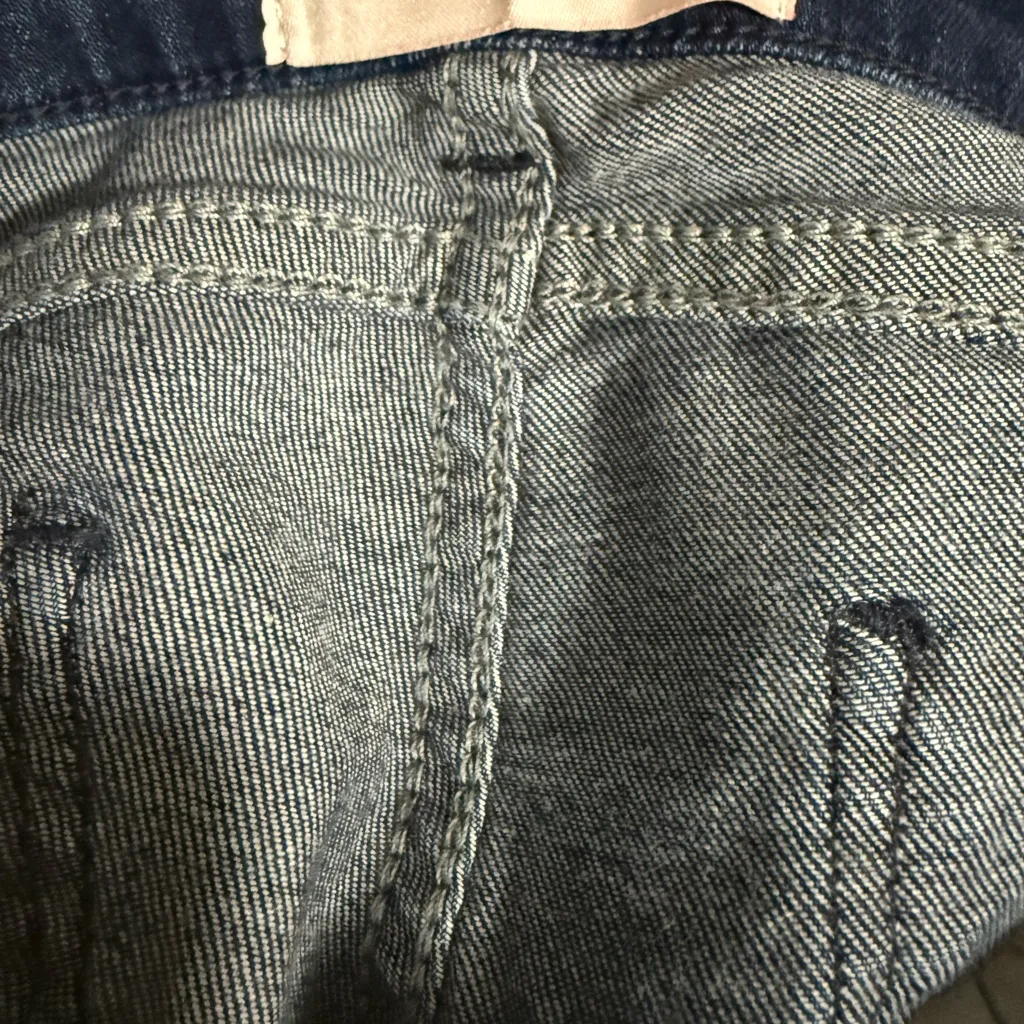 NWT Fiorucci Deep Indigo Skinny Jeans size 31. Niomi Campbell colab - Image 4