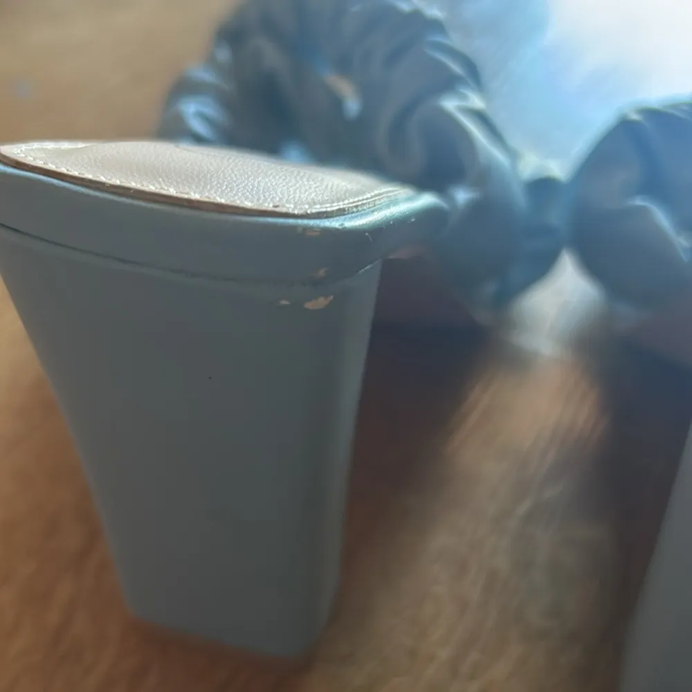 Baby Blue Nasty Gal Heels size 6 - Image 5