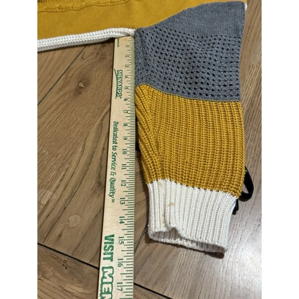 Dex Sweater Women Size 1X Boho Hippie Peasant Cottagecore Distressed City Modern - Image 14