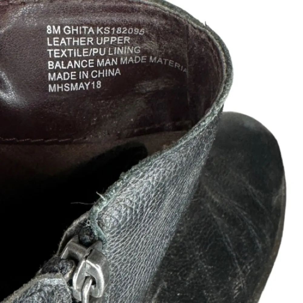 Kensie Black Leather‎ Booties - Image 5