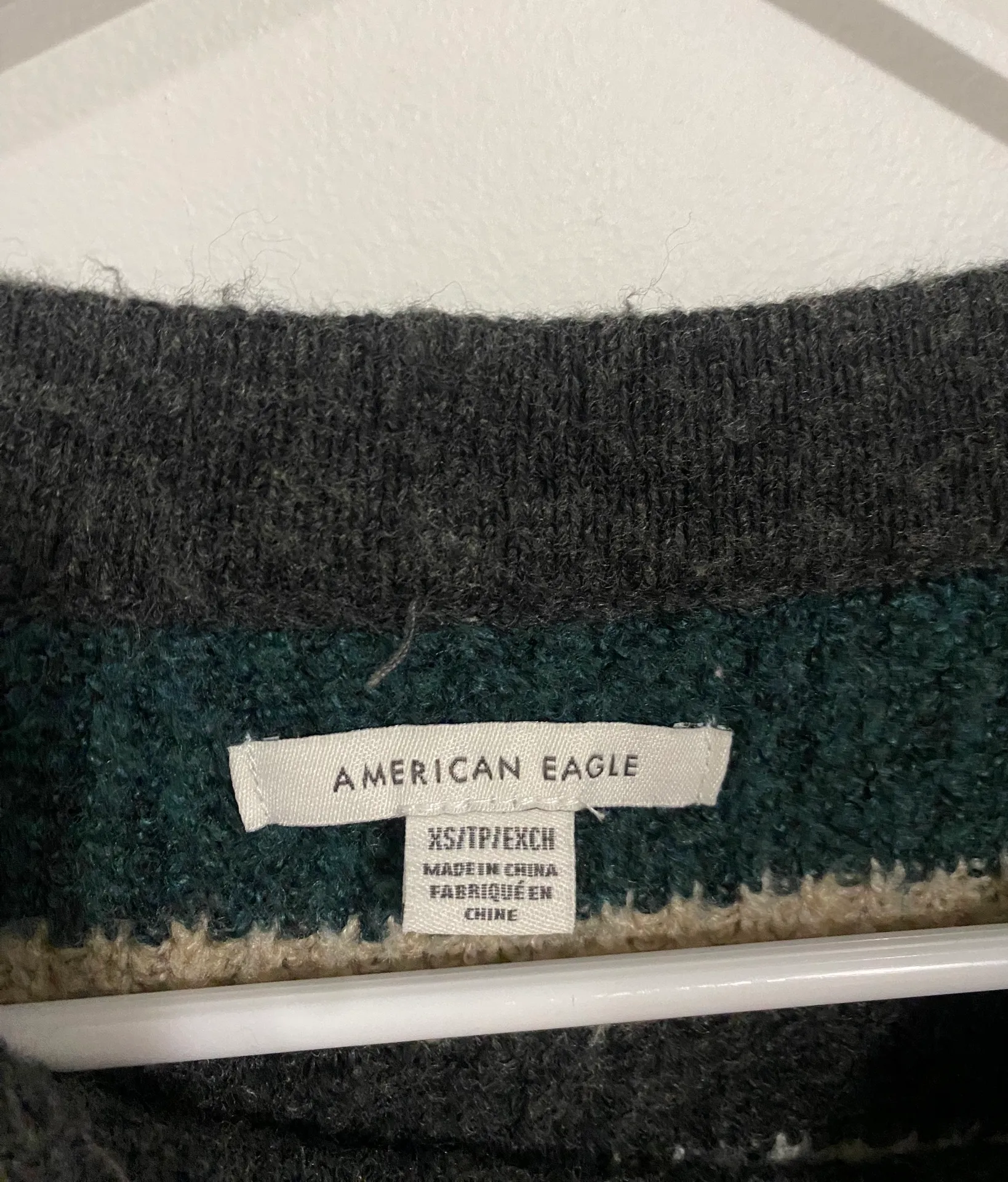 American Eagle Multi-Color Striped Sweater - Image 6