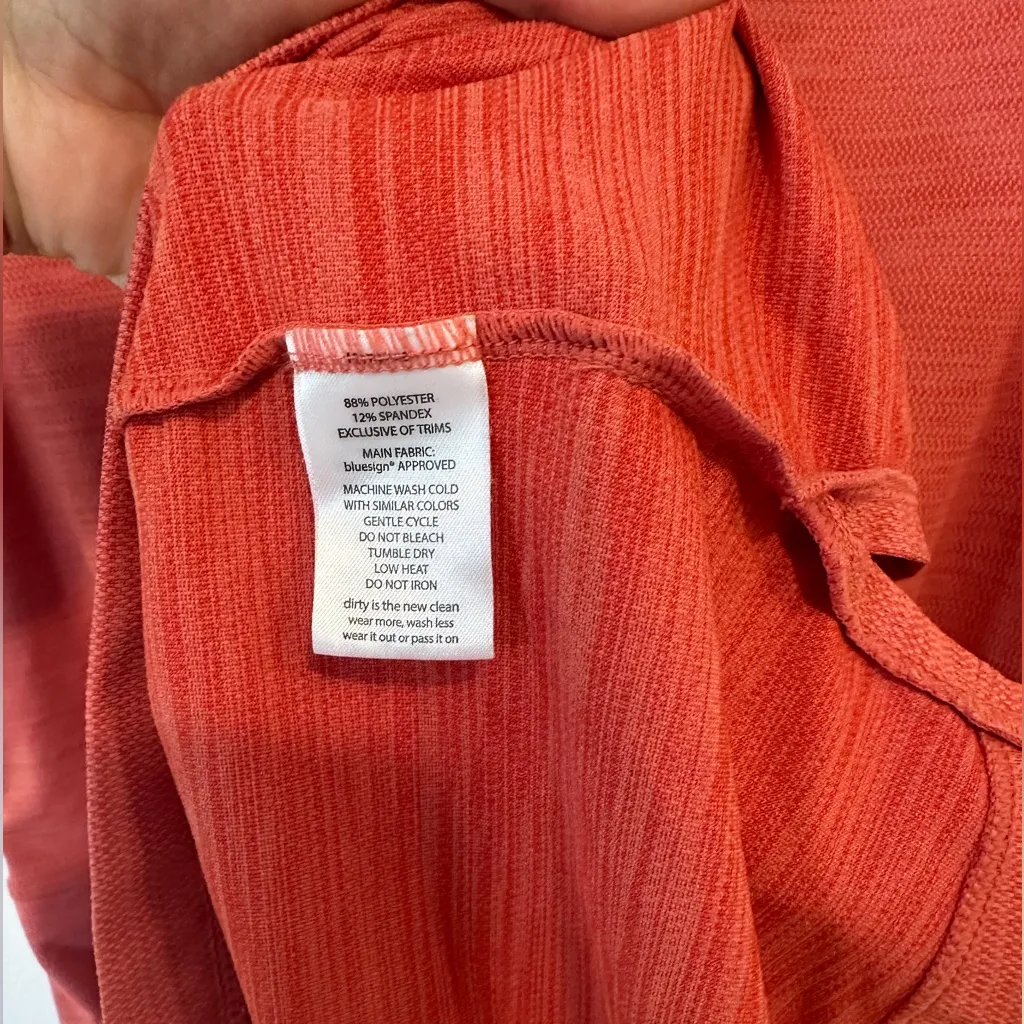 Toad & Co Tech Tomboy Tank Dress Heathered Red Pink Medium Outdoors Athletic - Image 5