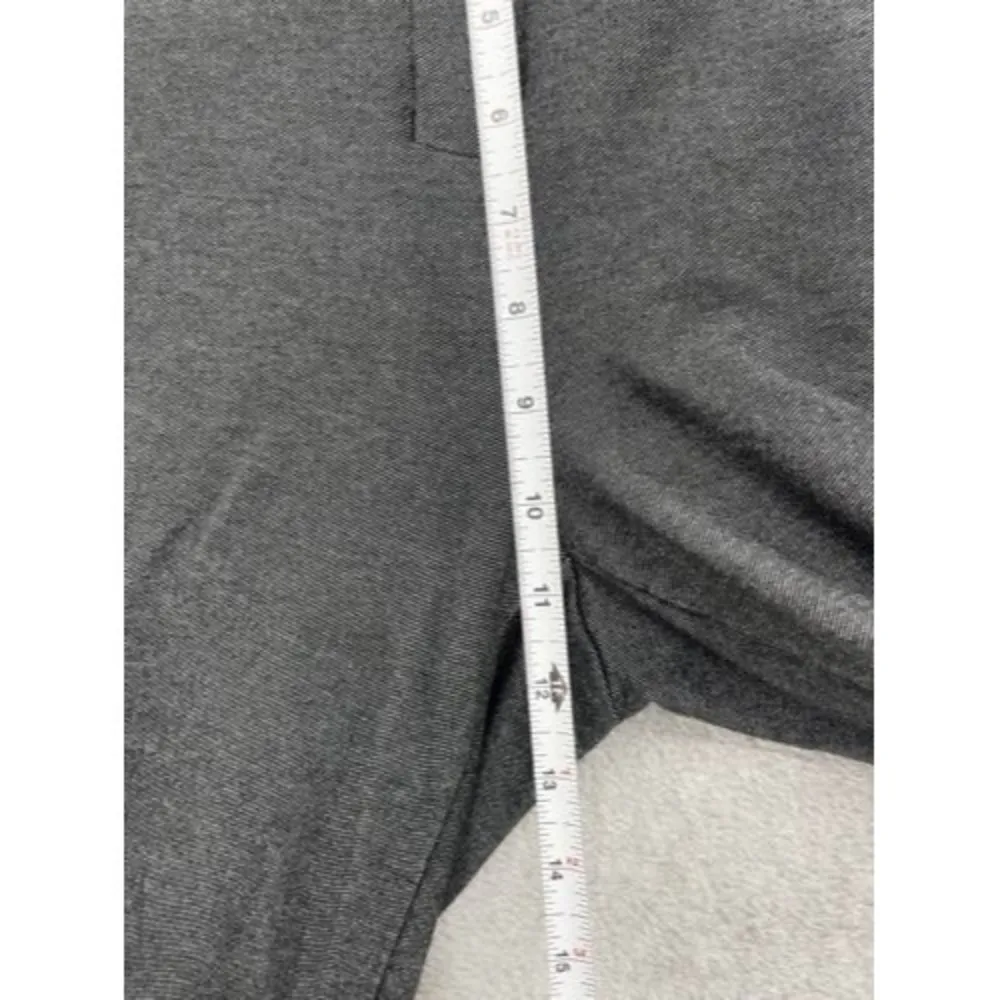 J.Jill Women's Pants Straight Leg Solid Gray Size Medium Wearever Trousers - Image 12