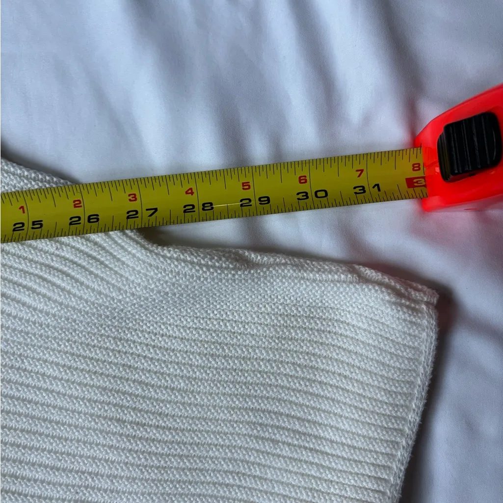 GAP Cream Ribbed Cardigan - Image 6