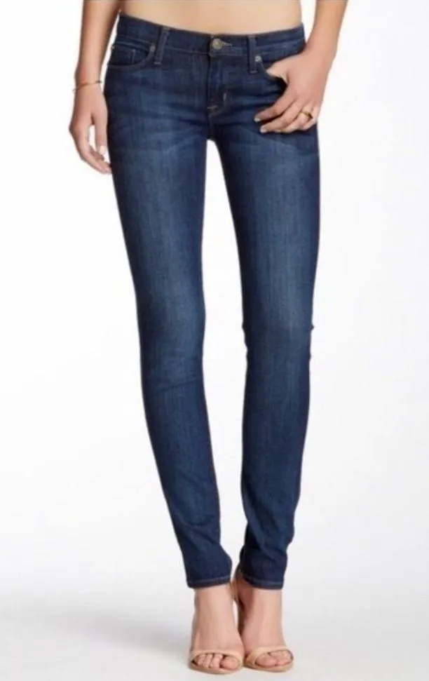 Hudson Colette Midrise Skinny Jeans in Voyager Wash Size 27 - Image 2