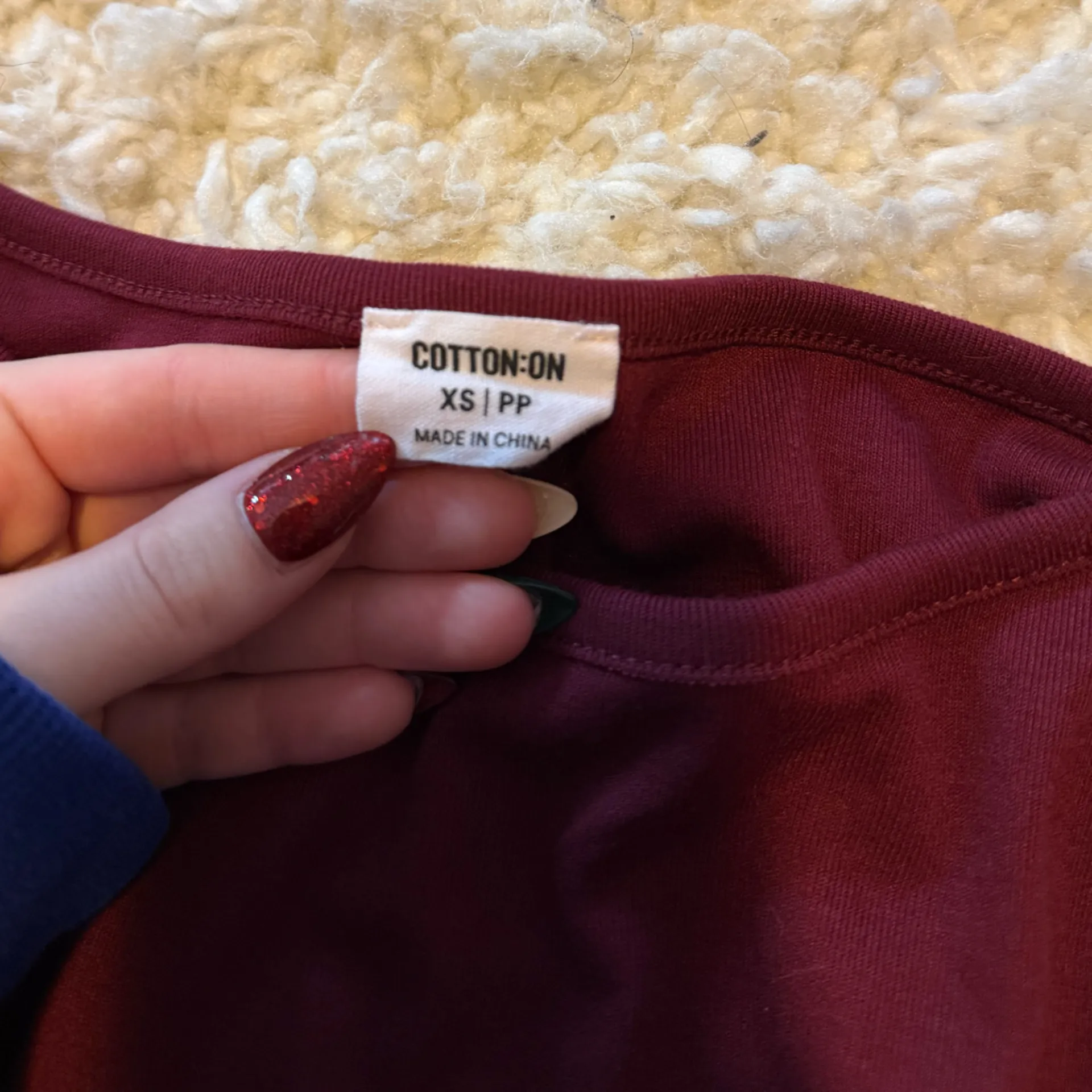 Cotton On Women's Burgundy Sleeveless Top - Image 4