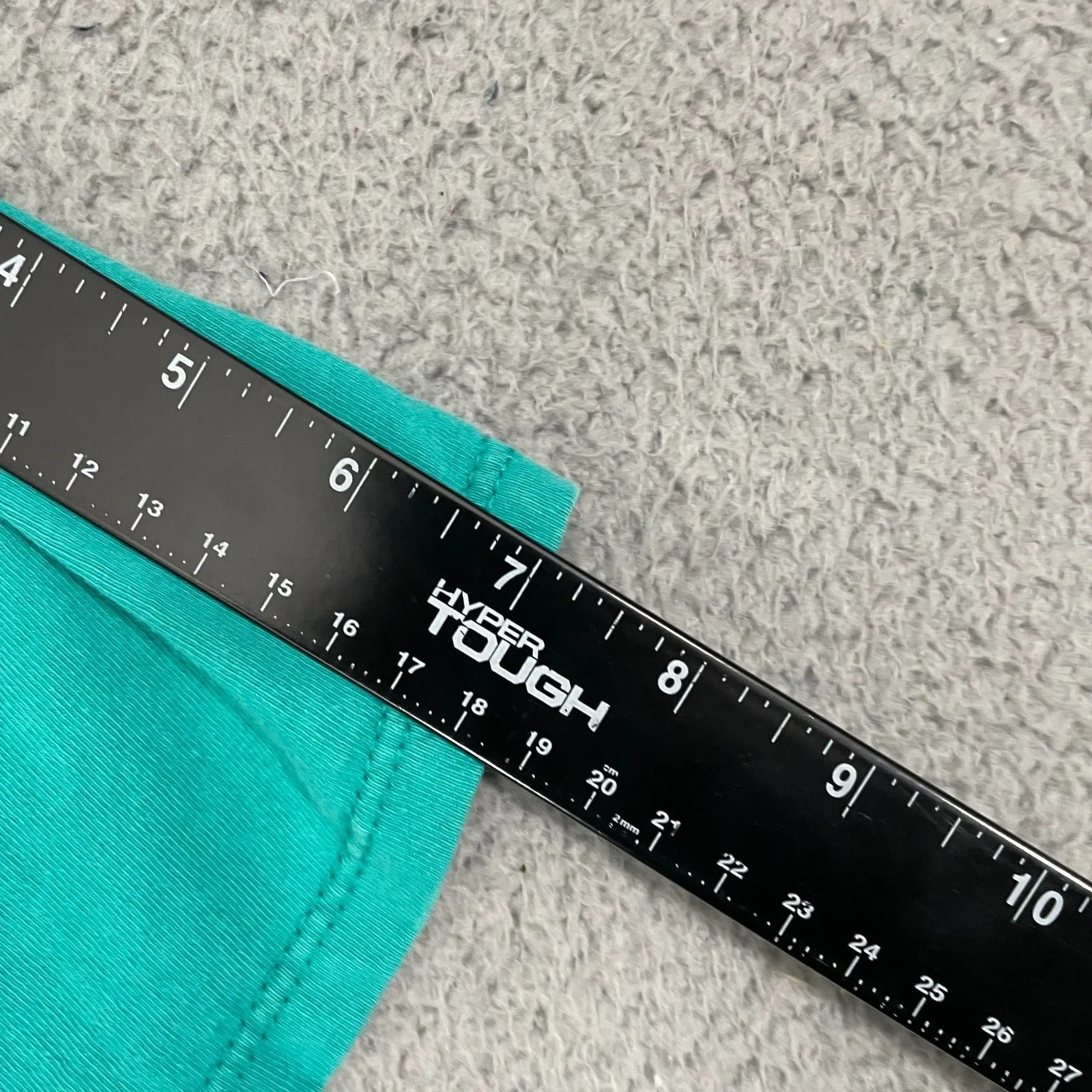 Vintage Mickey & Co. Sgurt Women L Teal Embroidered Short Sleeve Tee Size L - Image 12