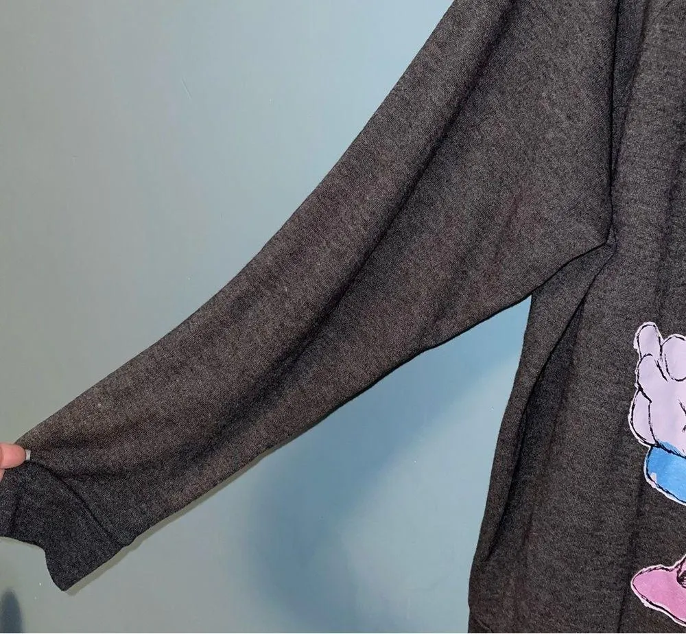 Disney Minnie Mouse Scoop Neck Lightweight Sweatshirt Size 2X - Image 5