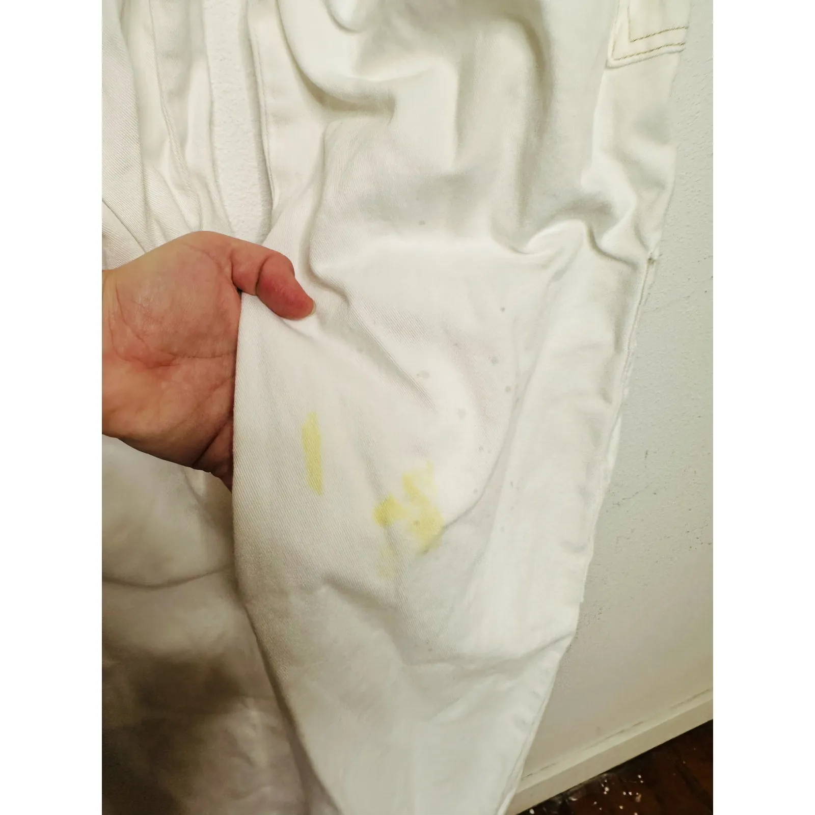 HUDSON White High-Rise Cargo Welt Pockets Wide Leg Loose Fit Jeans Size 27 - Image 5