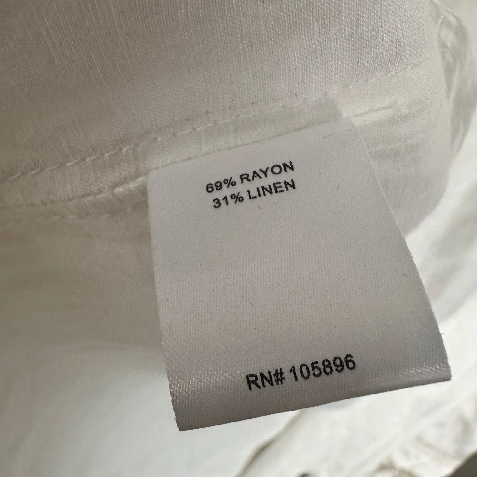 Worth New York Ida Linen blend Oversized Chore Jacket White Size 2 NWT - Image 5