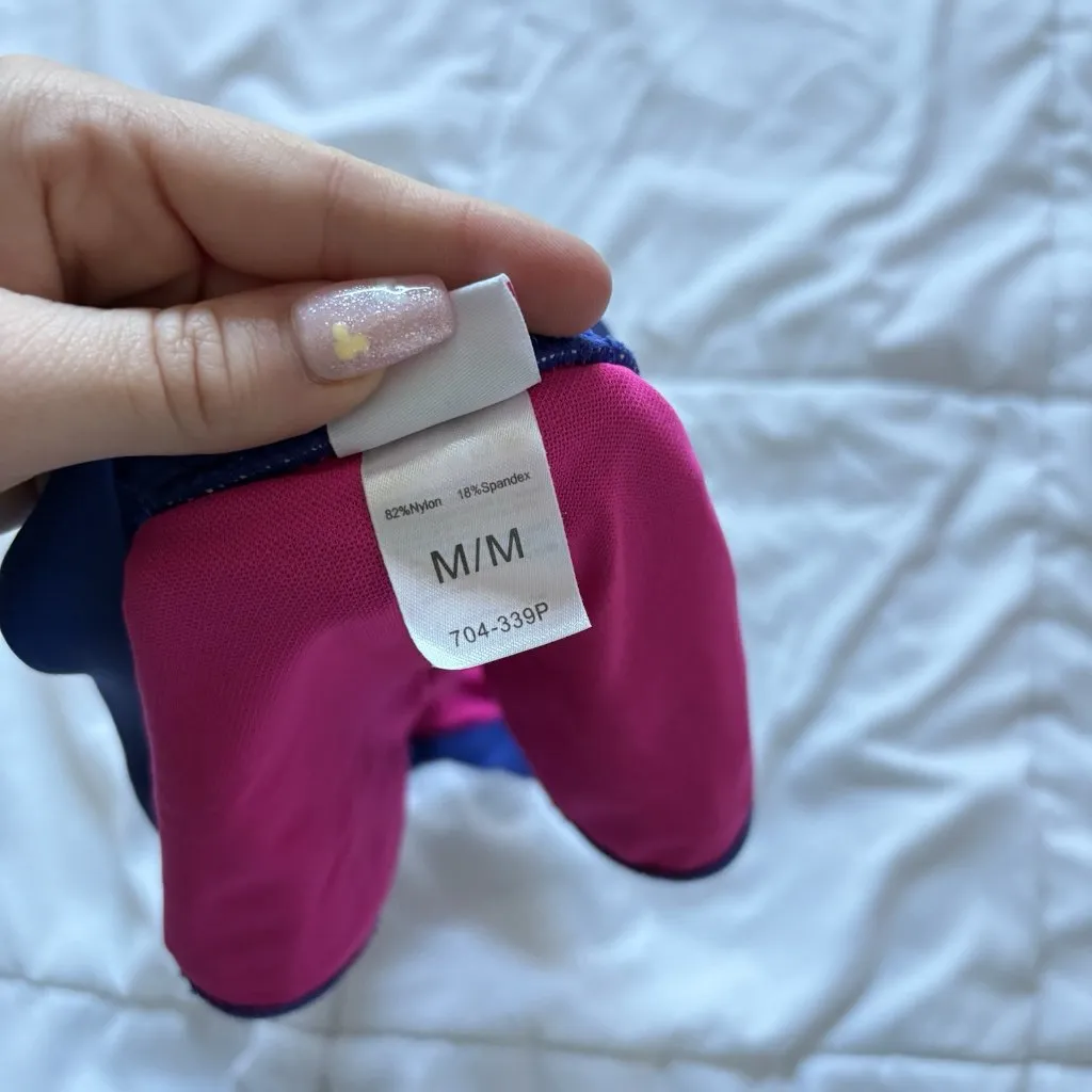 Profile By Blush Womens Size Medium Blue Swimsuit Bikini Bottom Beach Summer - Image 6