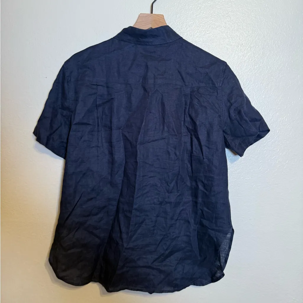 Vince 100% Linen Camp Shirt‎ - Image 5