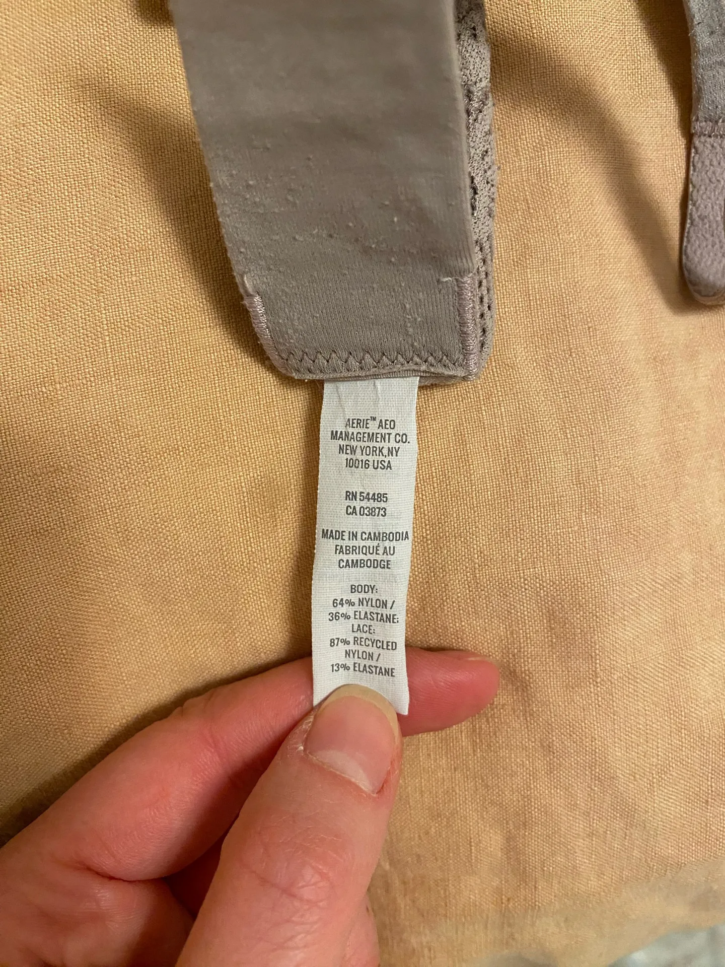 Aerie Real Sunnie Full Coverage Lightly Lined Lace Bra - Image 3