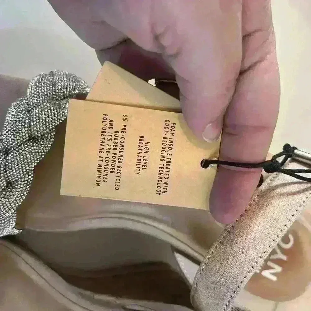 Madden NYC Women's Embellished Cork Wedges Size 9 COLOR PINK NWT - Image 13