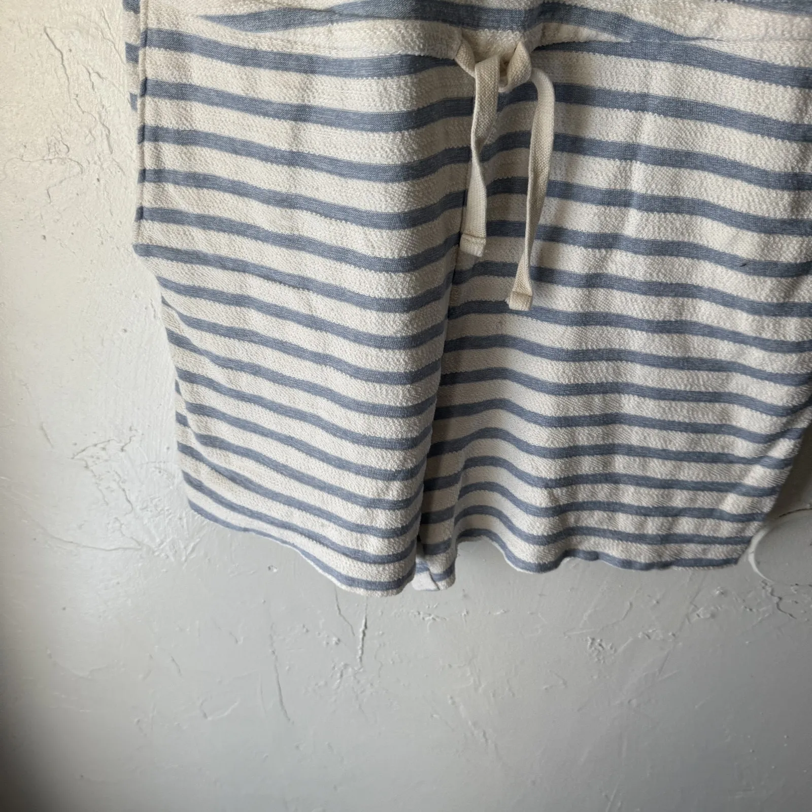 Old Navy  Romper Terry Cloth Medium Striped Tank Sleeveless Drawstring‎ Pockets - Image 3