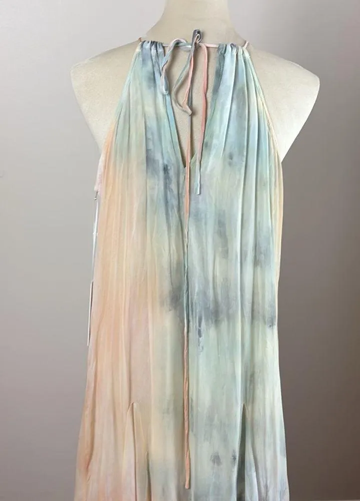 New Young Fabulous & Broke Elie Trapeze in Buttercup Picnic Wash Maxi Dress Sz M - Image 8