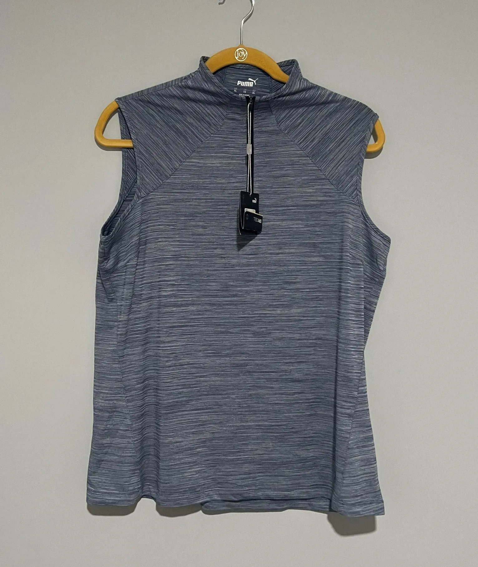 NEW NWT Puma Blue Sun Protection Sleeveless Shirt - Image 2
