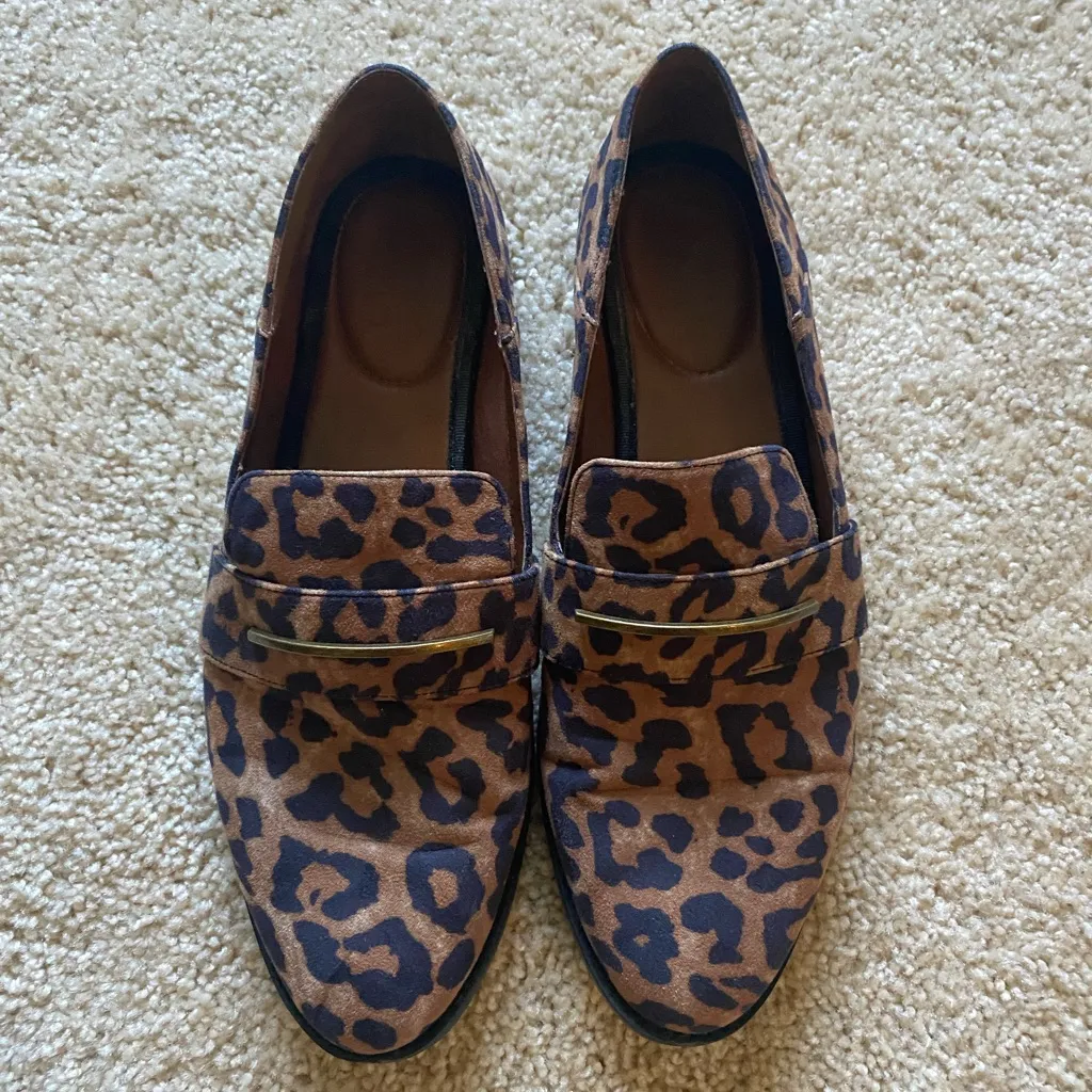 Franco Sarto Cheetah Print Loafers - Image 3