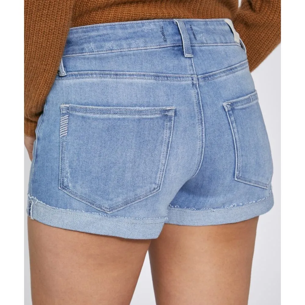 Paige Jimmy Jimmy Denim Short Shorts 28w - Image 2