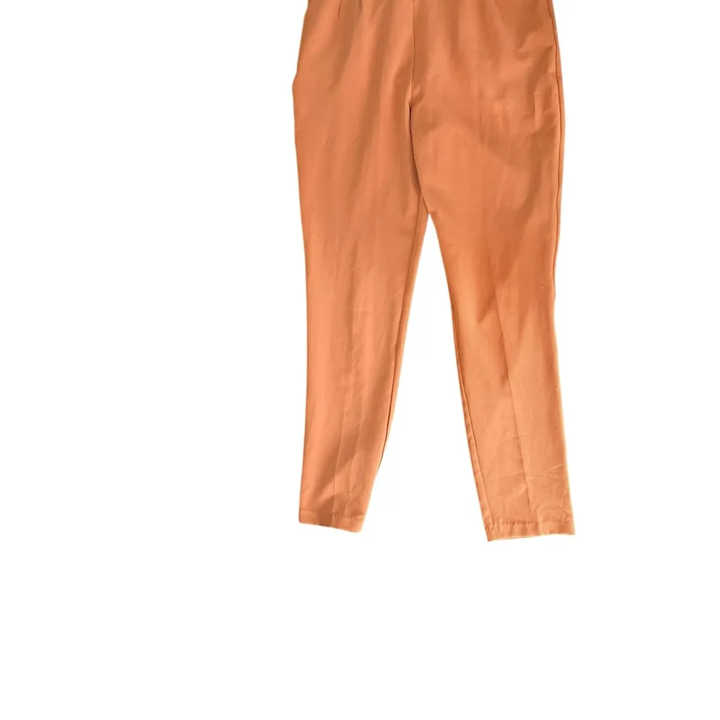 Lavish Alice Halter Neck Jumpsuit UK 10 / US 6 – Peach Coral Backless Evening - Image 5