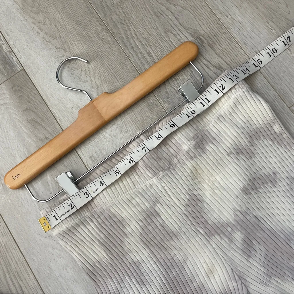 Cotton Citizen Pants tie dye ribbed flare womens Cream Purple (medium) casual - Image 4