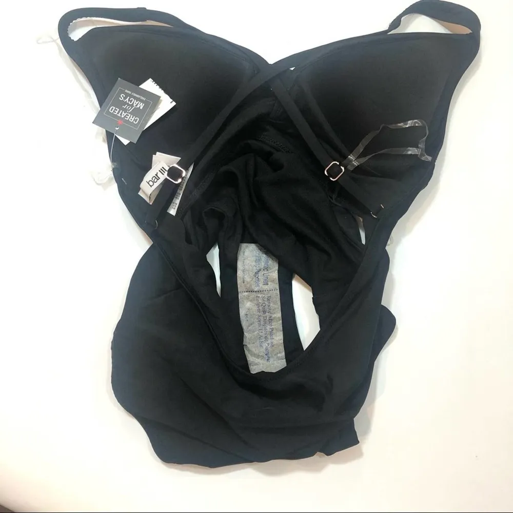 Bar III  black wrap around one piece swimsuit - Image 6