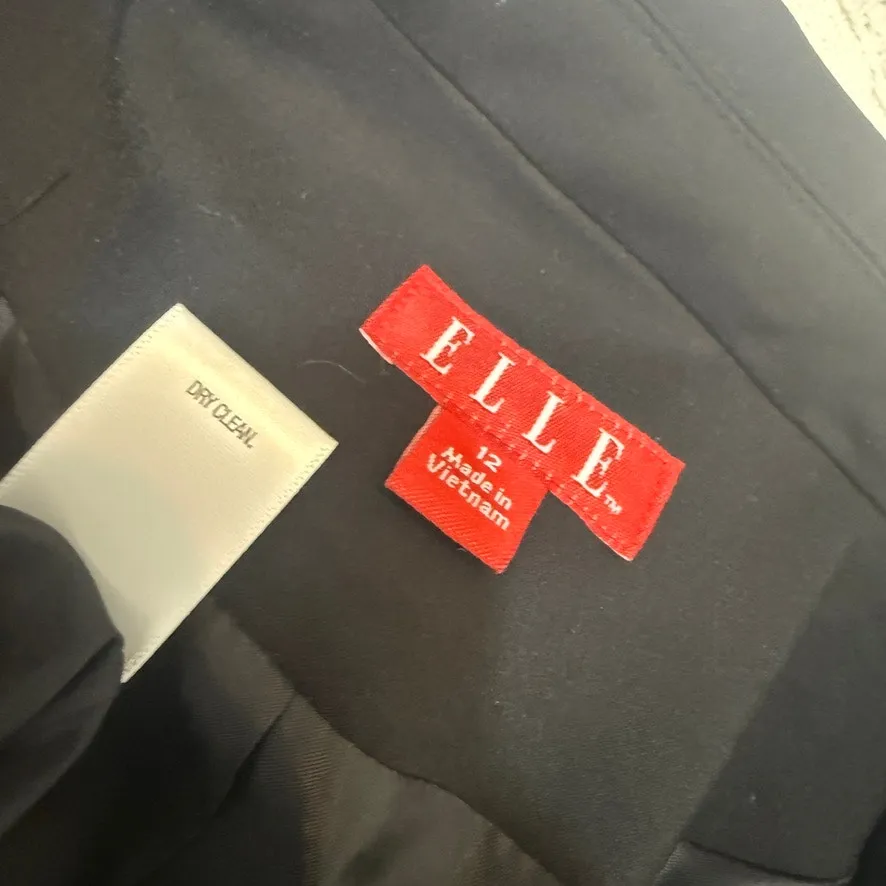 Elle 12 2 button front fitted blazer jacket suit separate C 2654 - Image 10