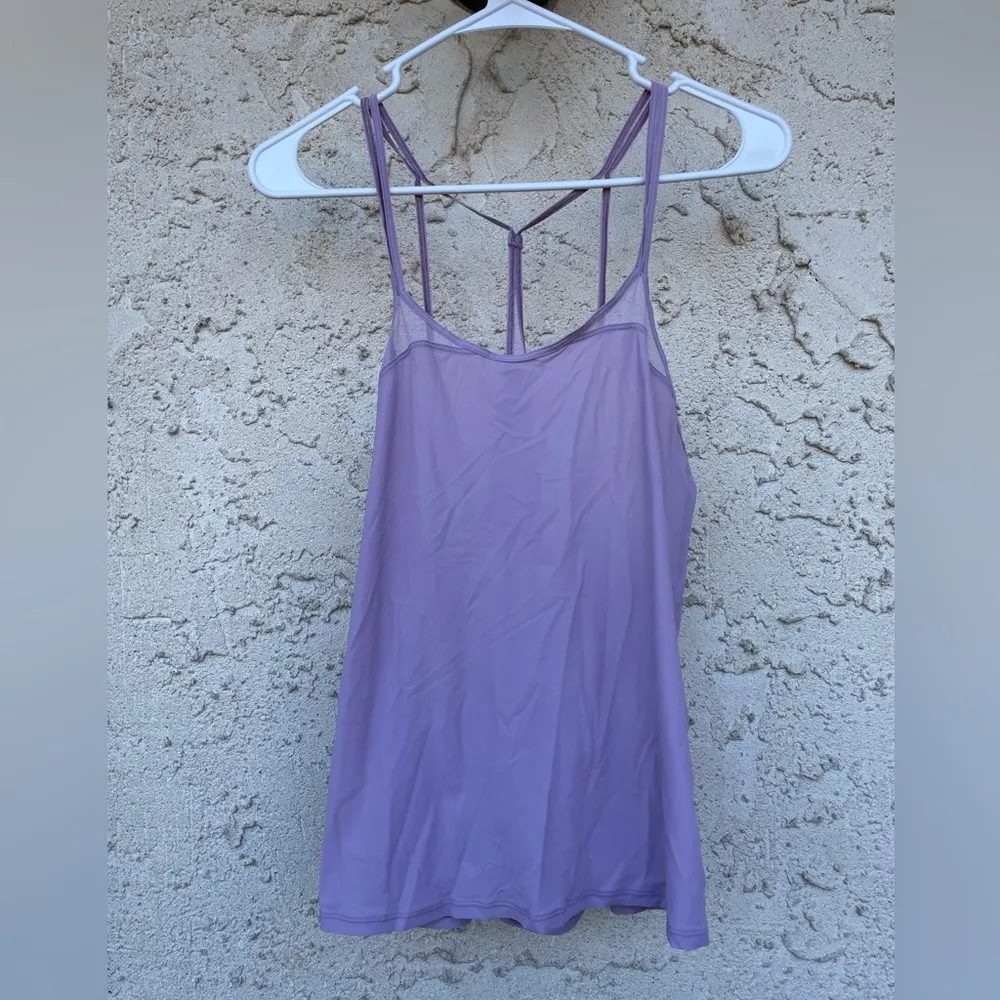 Lululemon Shear Lightness Tank in Antoinette Size 4 Pink/Purple Lightweight - Image 5
