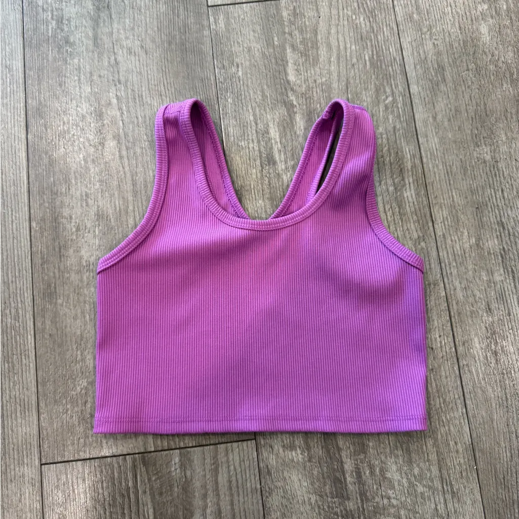 Zella Bright Pink Crop Top - Image 3