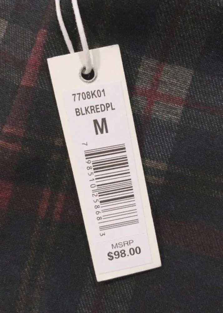 Max Studio Plaid Pull-On Pants Ponte Leggings Size M New w/Tag - Image 6