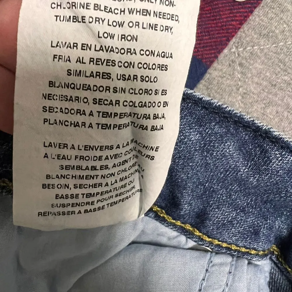 DCY) Lee Jeans waist‎ 30" Women's size 15 Jeans Curvy Bootcut Stretch - Image 11