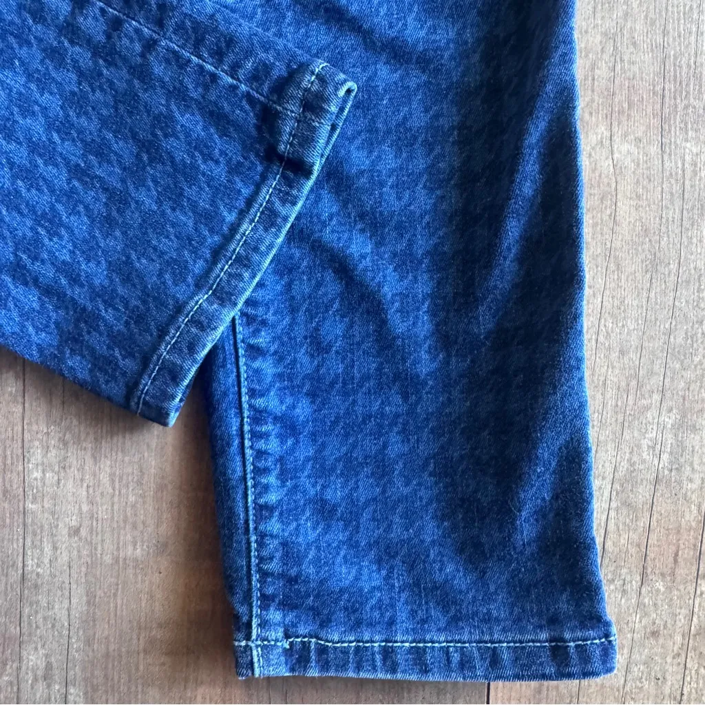 Anthropologie Pilcro and the Letterpress Houndstooth Mid-Rise Skinny Jean Sz 32 - Image 6