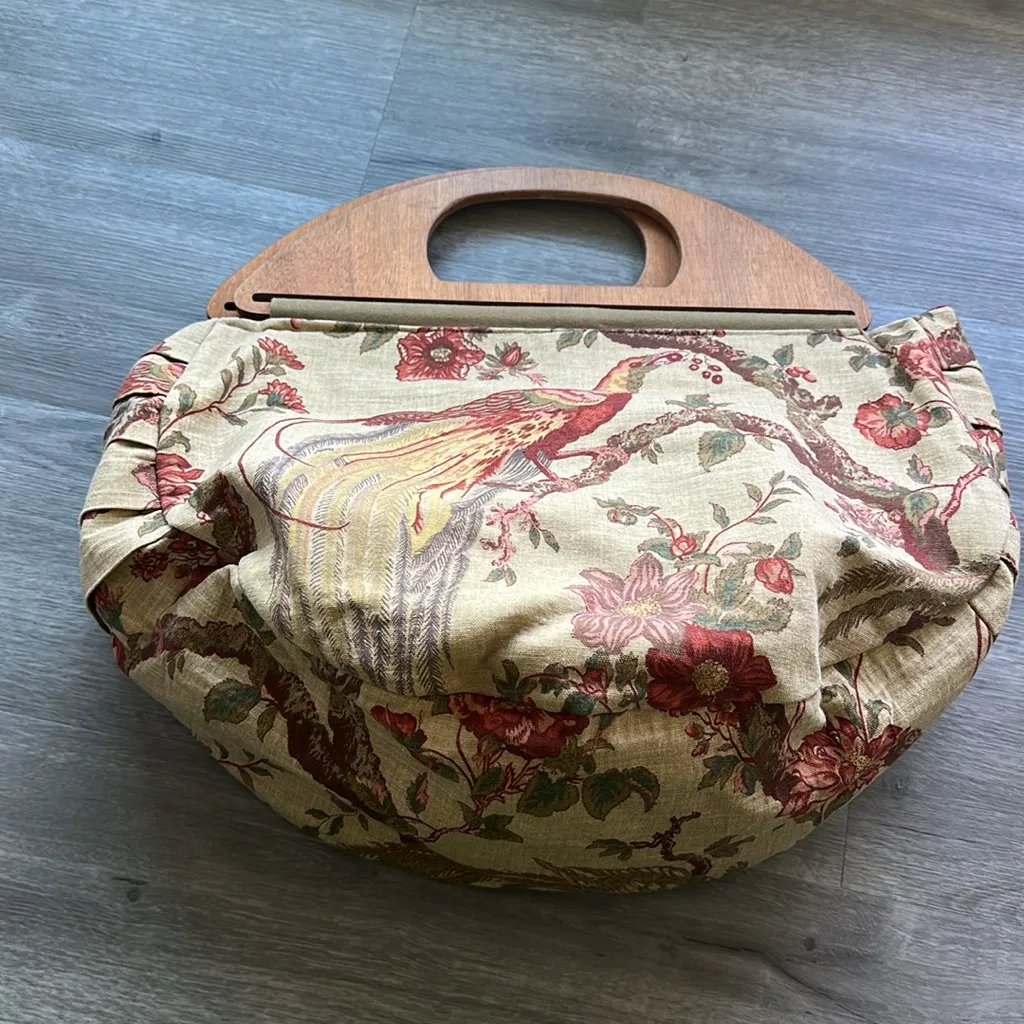 Vintage Oversized Upholstery Bag - Image 5