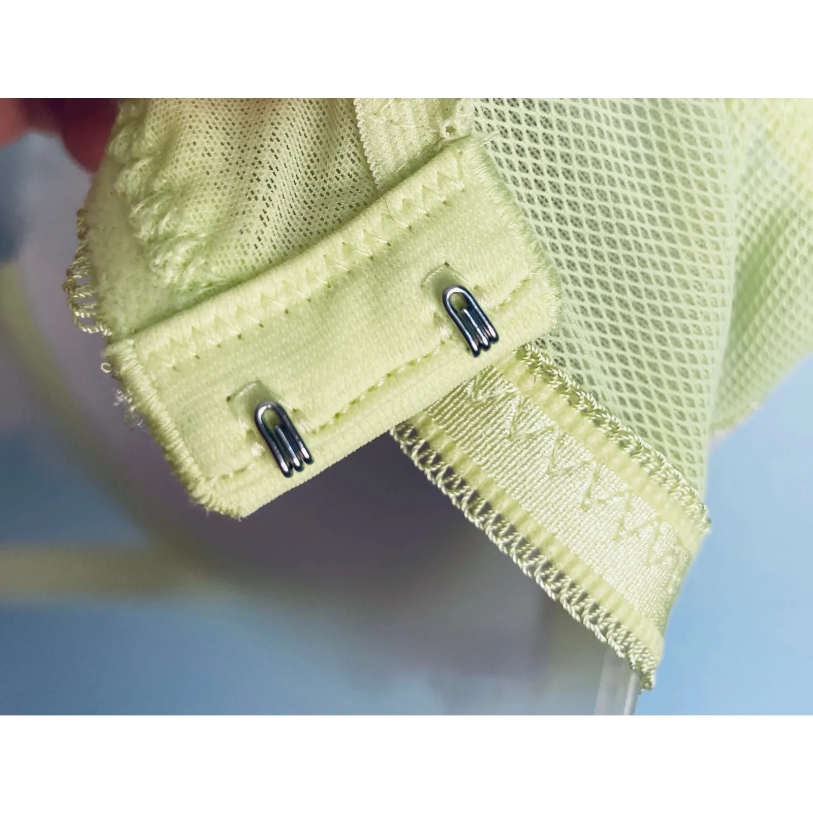 Victoria's Secret Bra Dream Angels Demi Yellow and White 34DD - Image 6