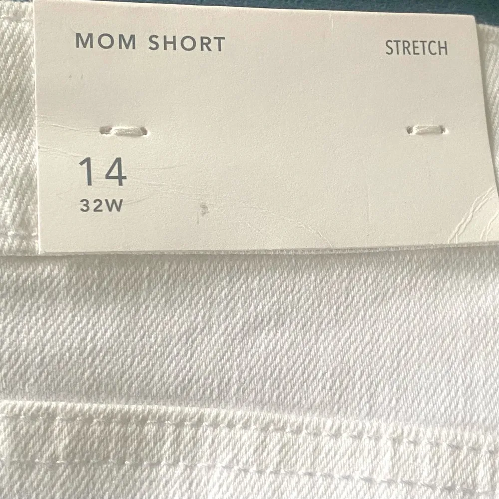 American Eagle Mom Stretch Distressed Shorts - Image 12