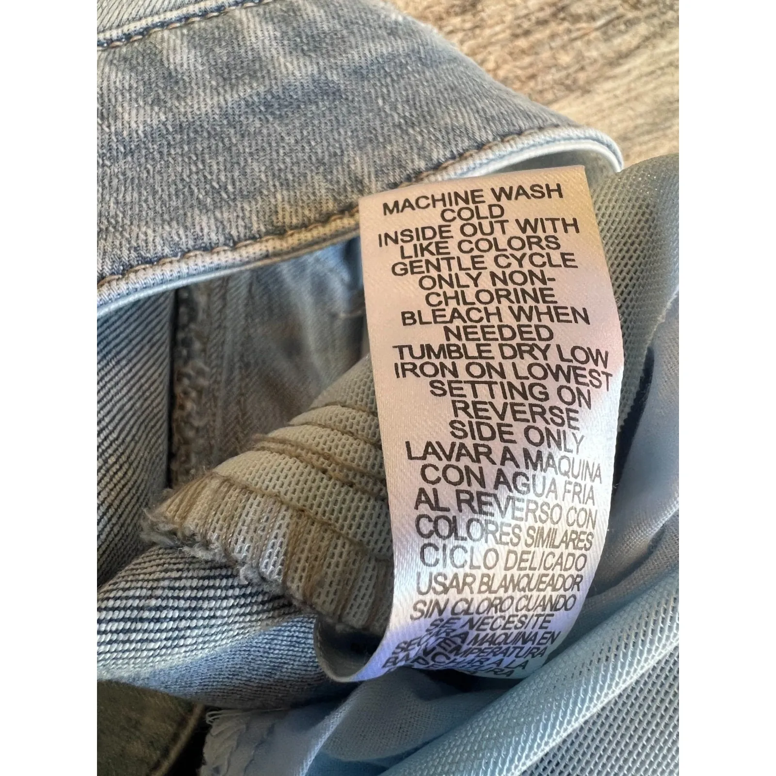 Democracy Ab Solution Pull On pants Plus size 18W‎ 18 W Jeans Jean W1X2069GX - Image 8