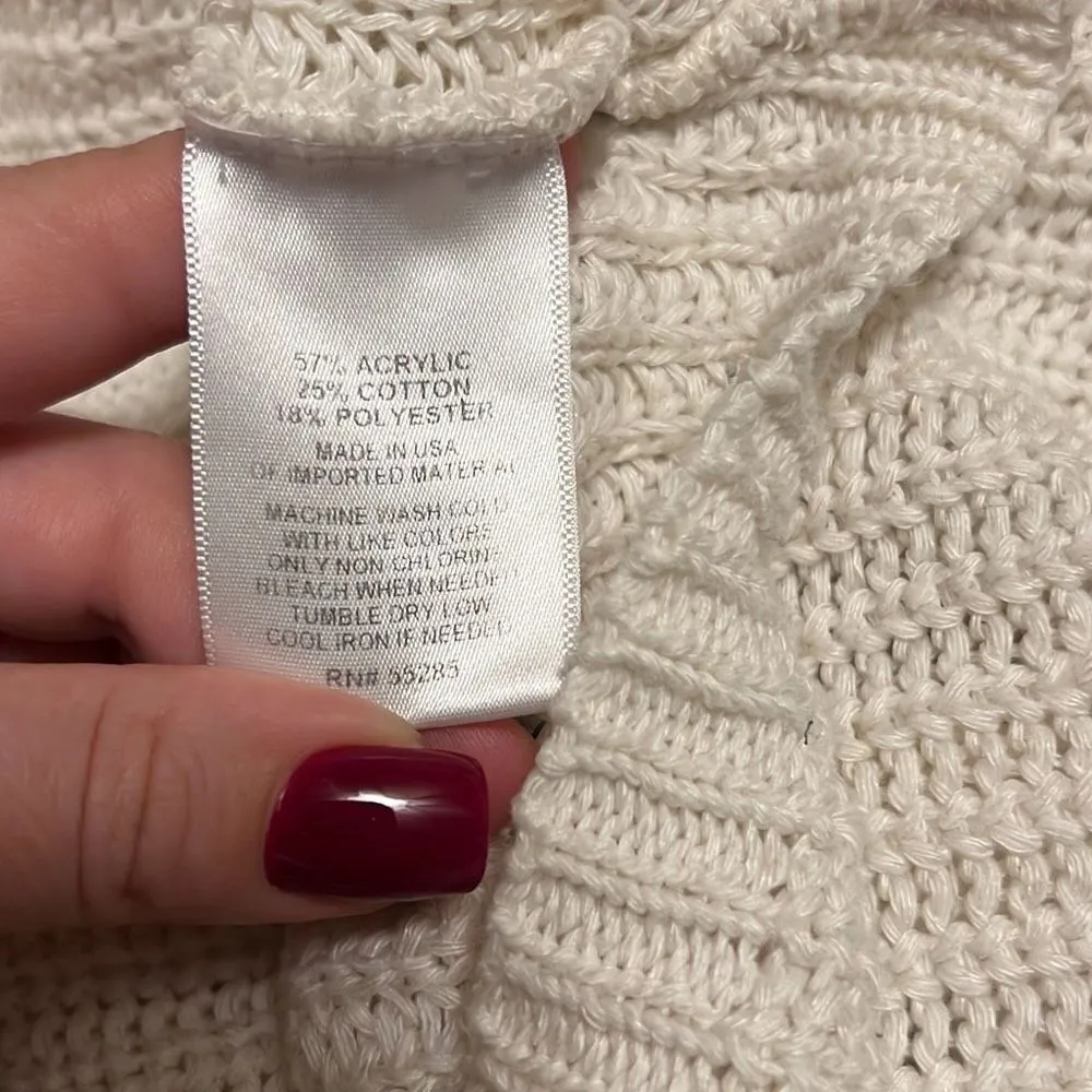 ✨Express Cable Knit Split Back Sweater✨ - Image 13