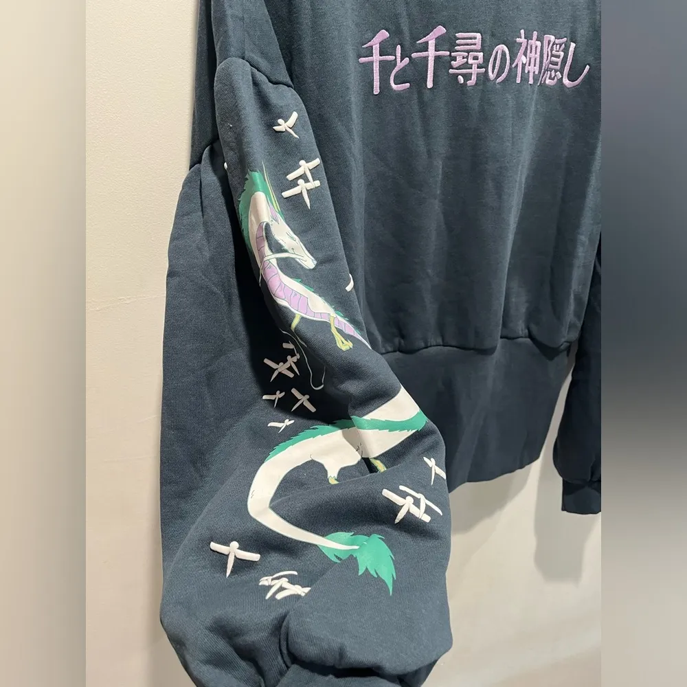 Studio Ghibli Spirited Away Haku Sweatshirt - Image 5